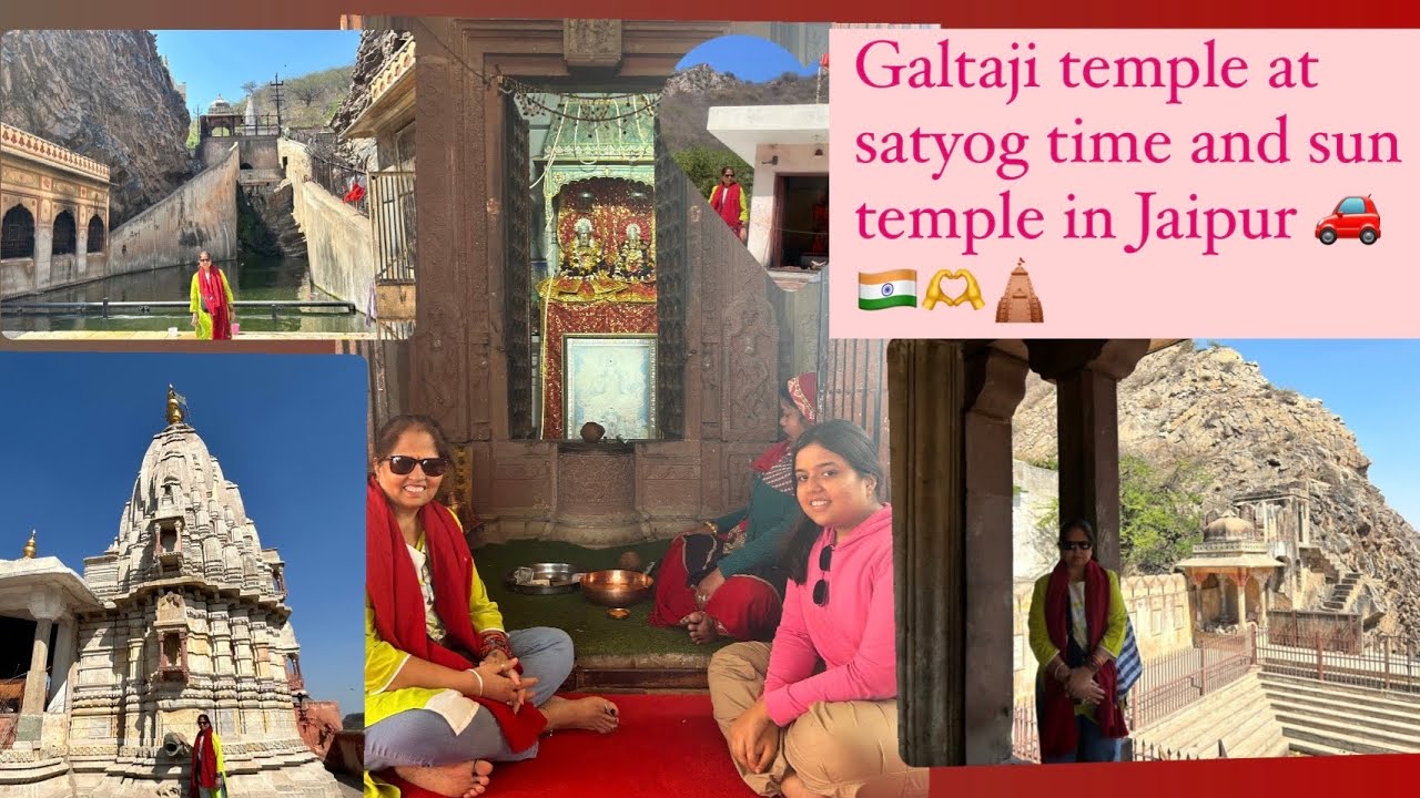 {4K}Spiritual Sojourn:Galtaji Temple and Sun Temple,Jaipur🙏#JaipurTemples#Jaipurtemple #rajasthan#🇮🇳