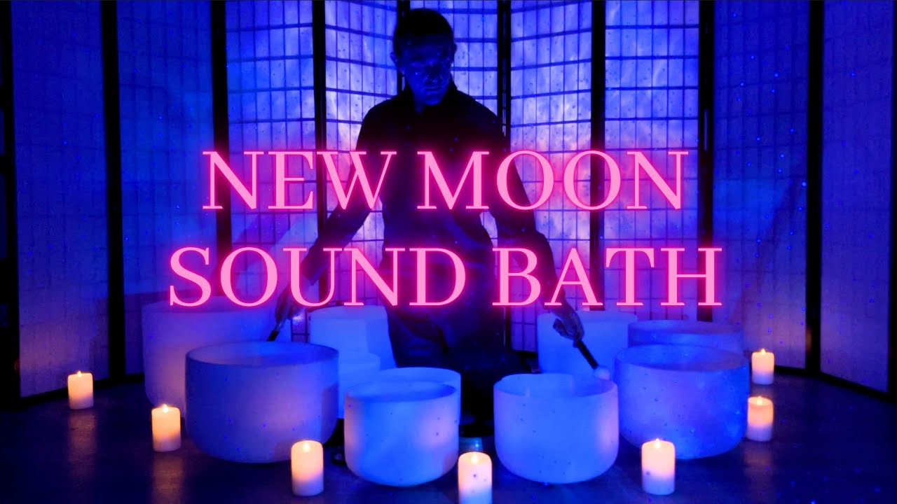 NEW MOON SOUND BATH in Capricorn: Crystal Singing Bowl Meditation to Manifest a Powerful Year
