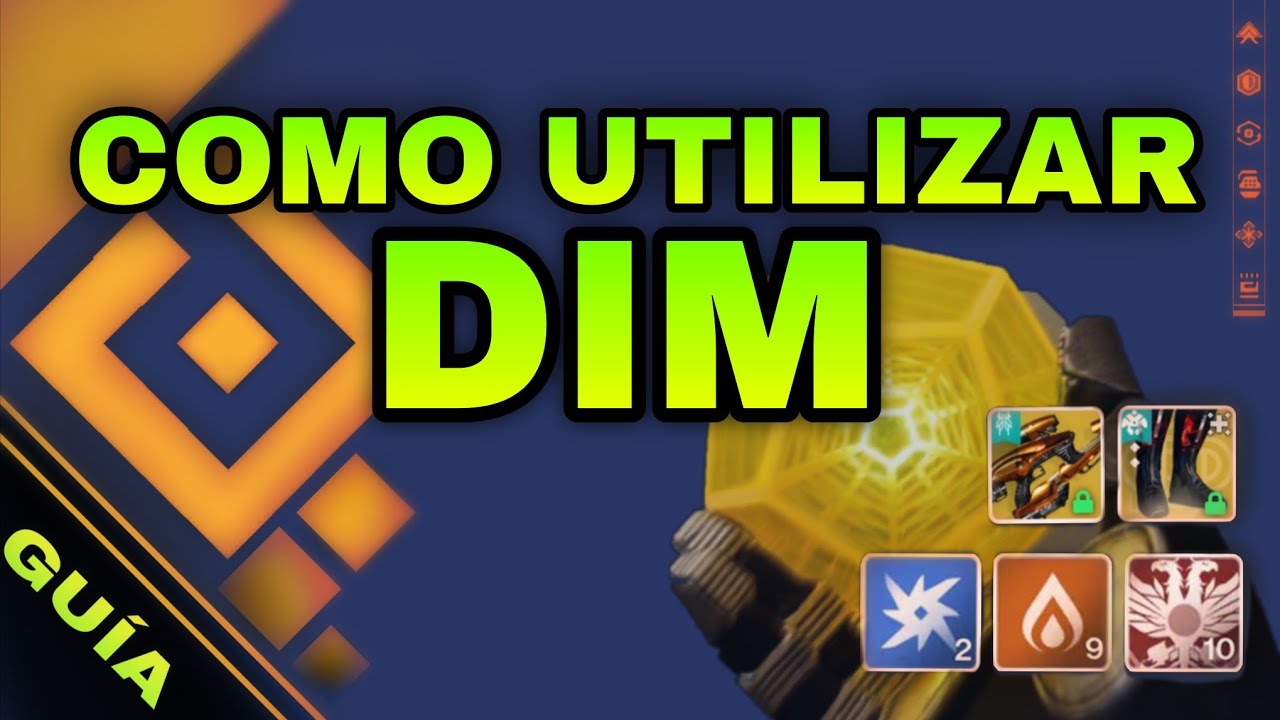 CÓMO UTILIZAR DIM para DESTINY 2!