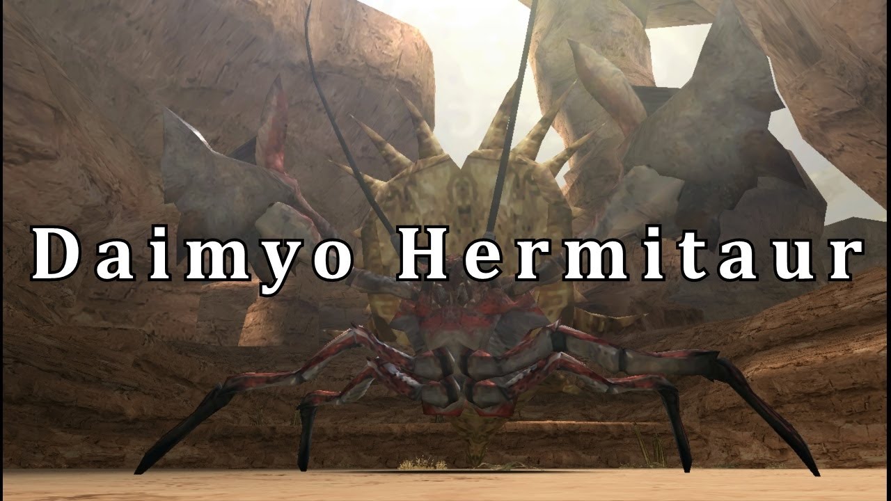 [MHFU] Daimyo Hermitaur Guide (3★ Village) (Key Quest)