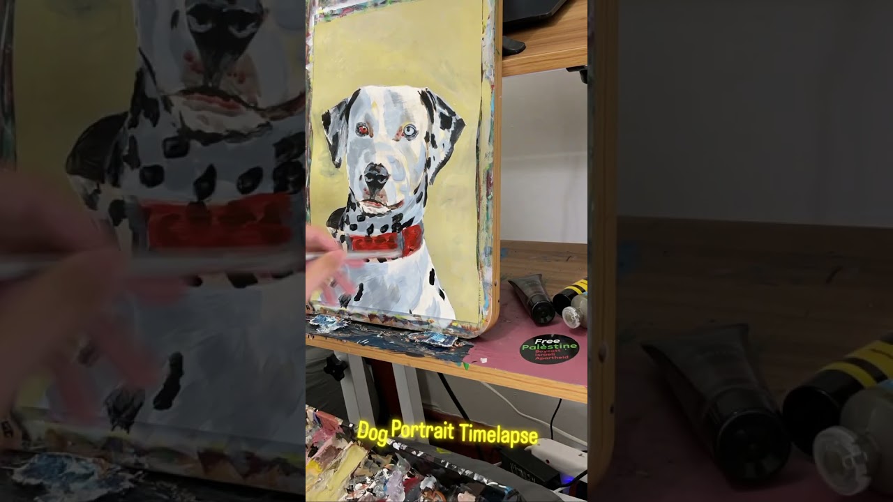Pet Portrait Timelapse #10~18