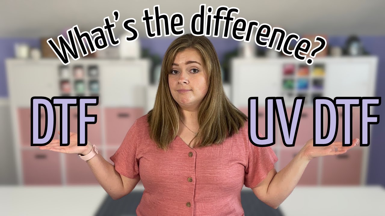 What is the difference between DTF and UV DTF? | Direct to film printing vs UV DTF