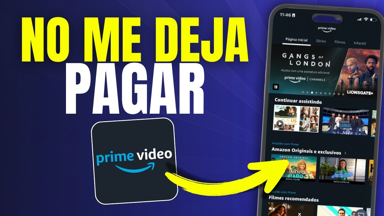 AMAZON PRIME VIDEO NO ME DEJA PAGAR 💳 Soluci&oacute;n a Error de M&eacute;todo de Pago y Tarjeta Rechazada