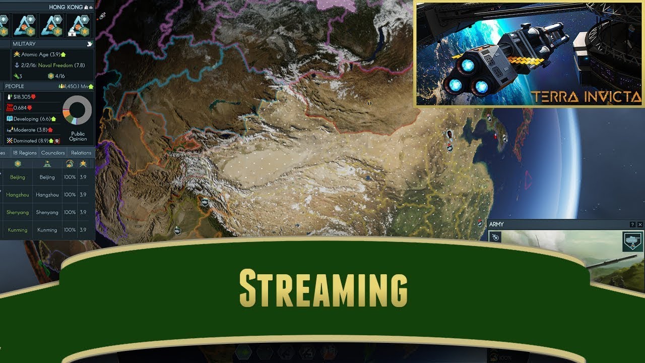 A First Timer Tries Terra Invicta Stream Archive | 