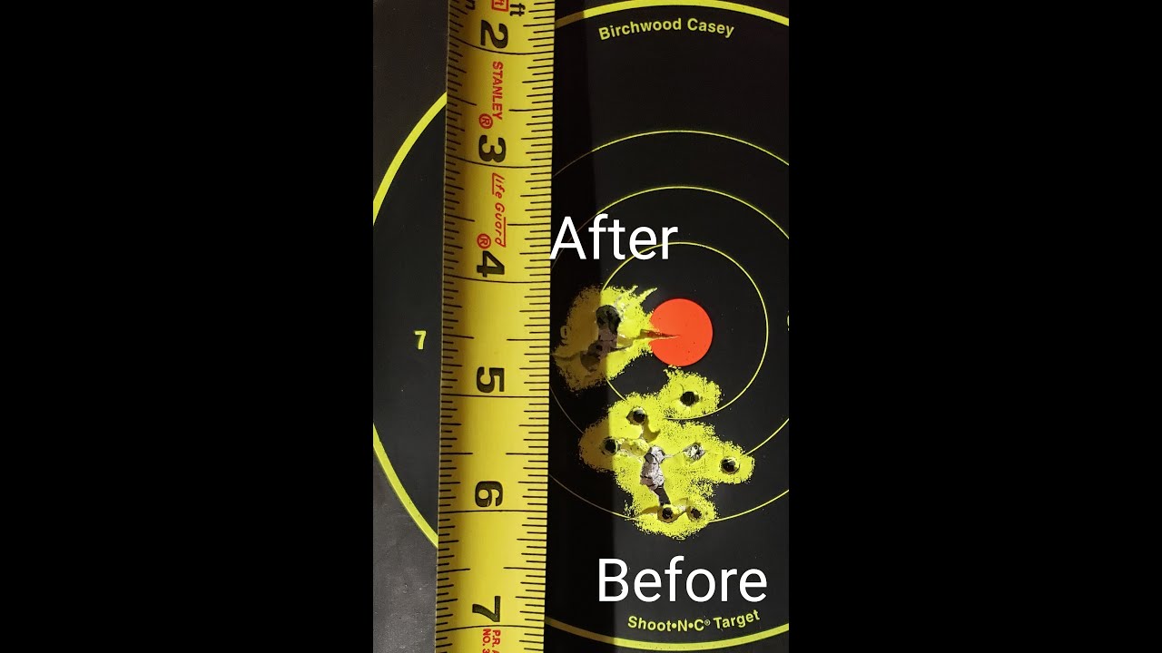 How to make Sig Sauer MCX .177/ Virtus .22 Accuracy Improvement