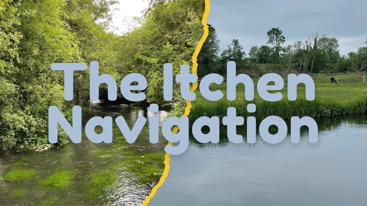 A Walk Along The Itchen Navigation River From Brambridge Towards Bishopstoke