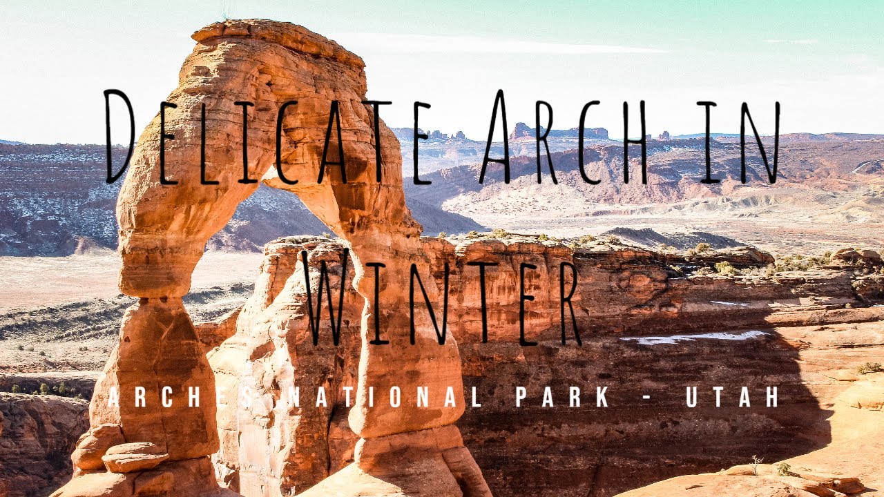 Delicate Arch Hike in Winter