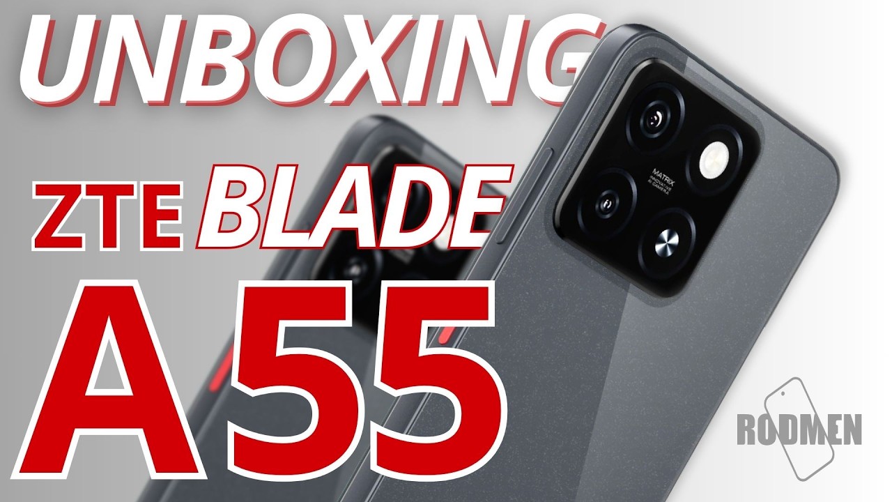 NUEVO ZTE BARATO!!! || Unboxing ZTE Blade A55