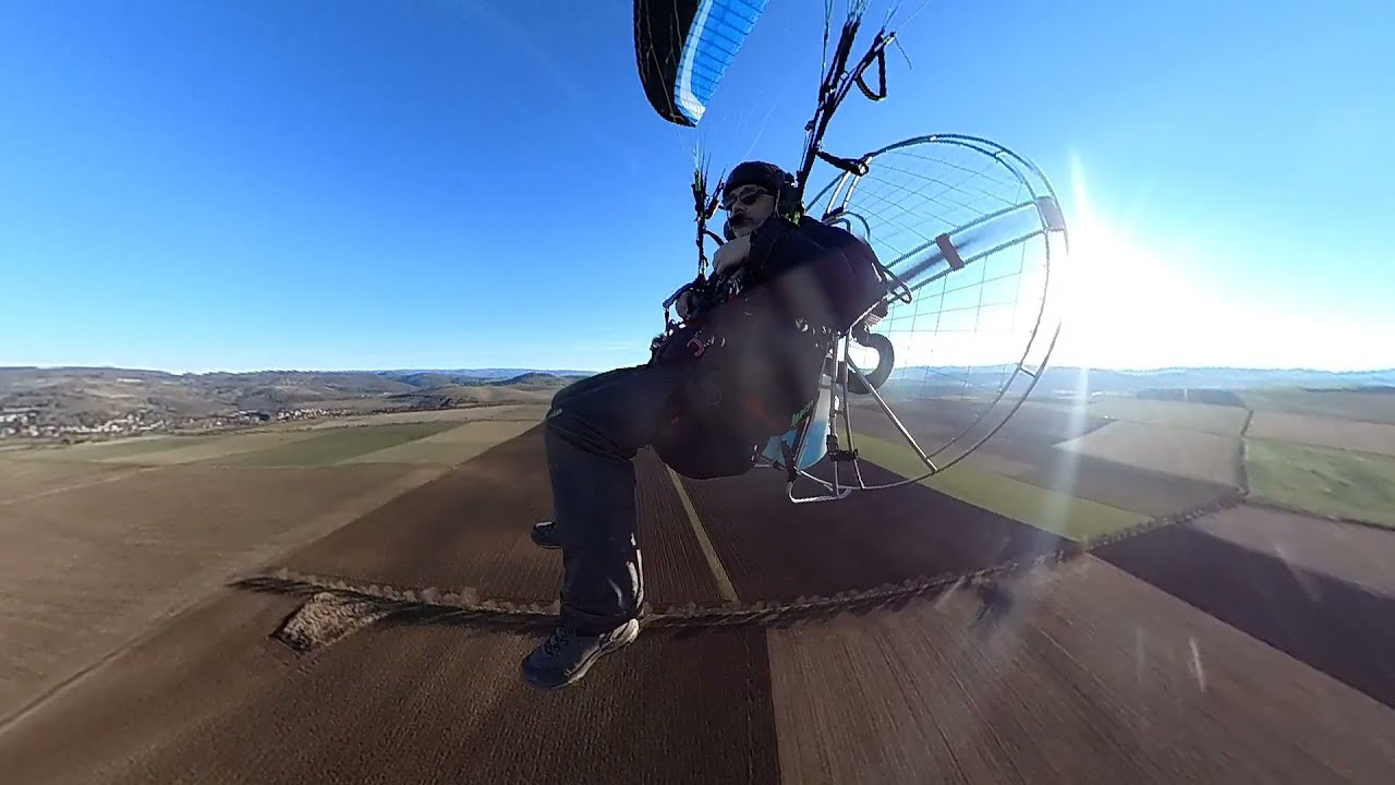 Vol en paramoteur le 31/12/2021