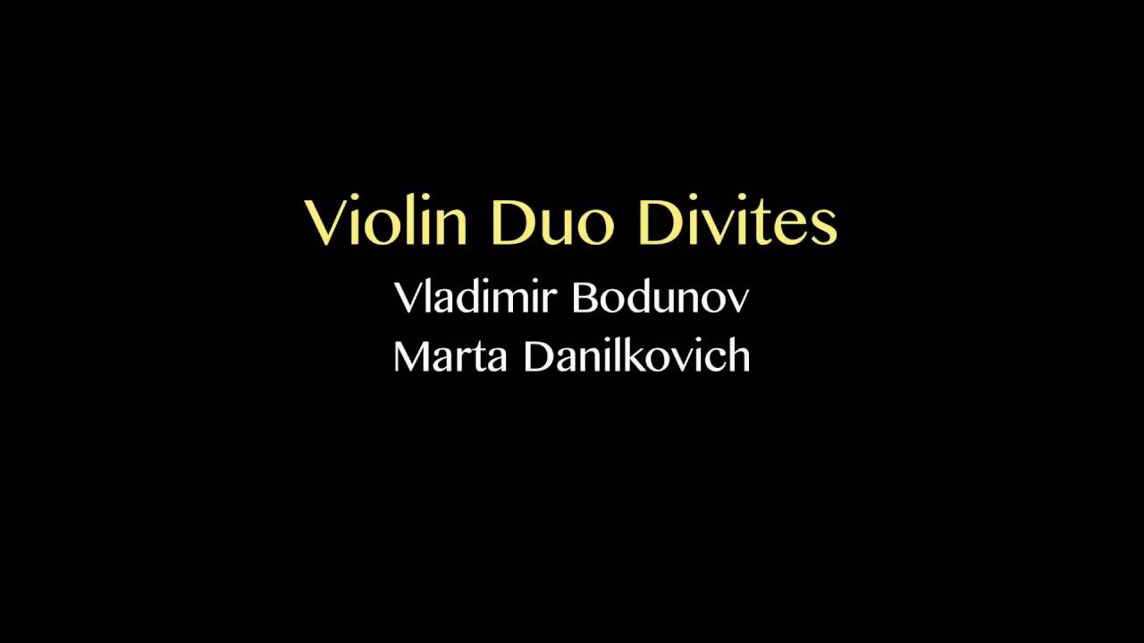 W.A. Mozart - V.Bodunov : Ouverture 