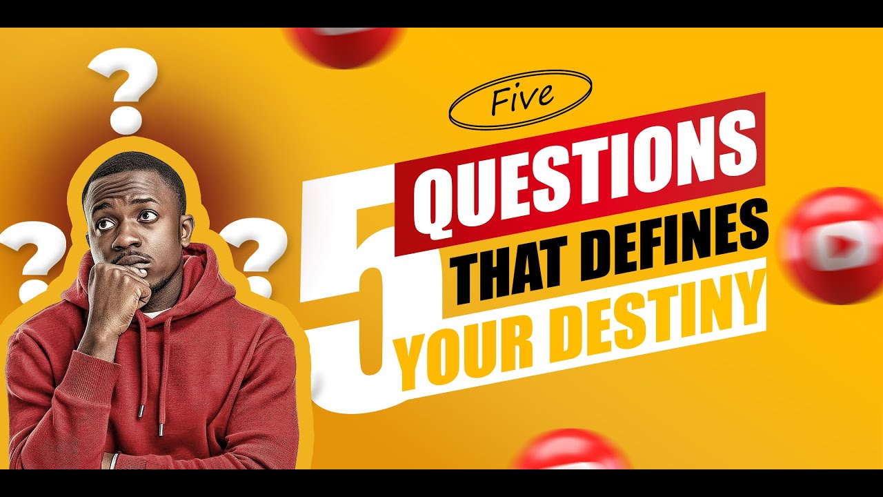 5 Questions That Will Define Your Destiny | 30DOD Day 5 | Pastor David Peters