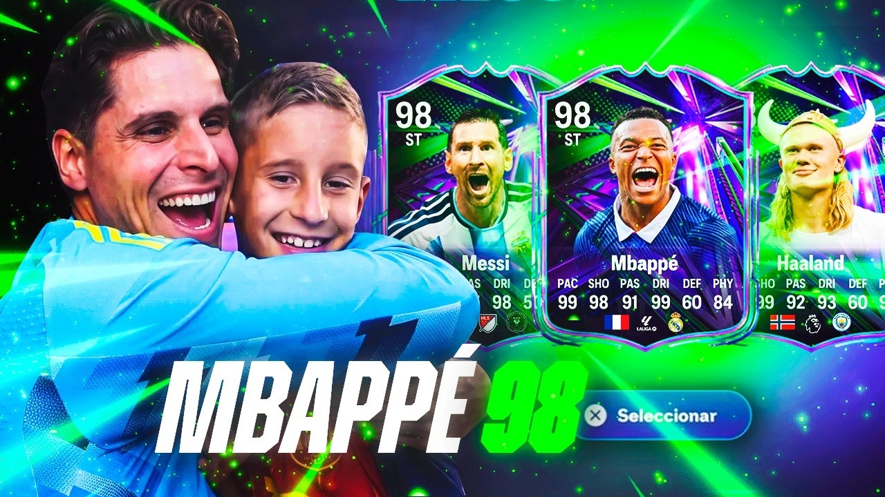 HECTOR ME SACA A MBAPPE 98!!! | RECOMPENSAS FUT CHAMPIONS | FC 26
