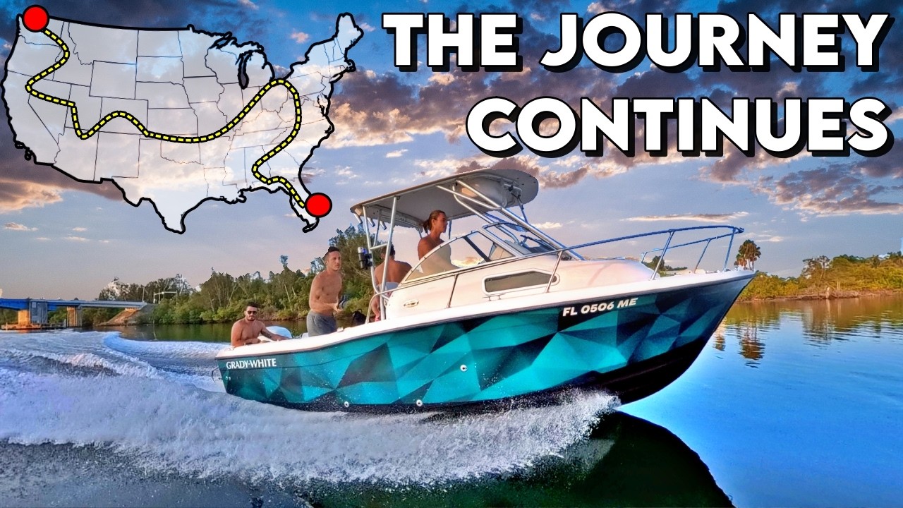 Towing My Boat Across America! - Jupiter, FL [Cross Country Trip EP. 3]