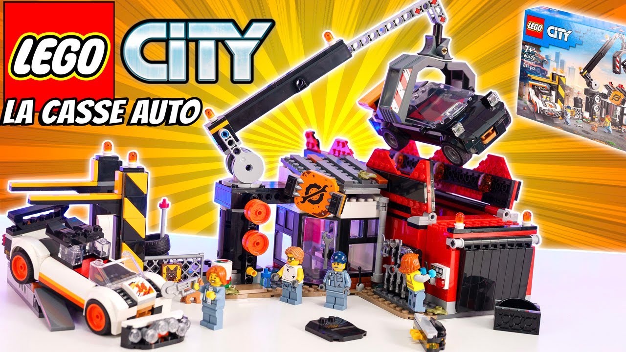 La CASSE AUTOMOBILE de LEGO CITY Une très belle Surprise ce set 60472 !