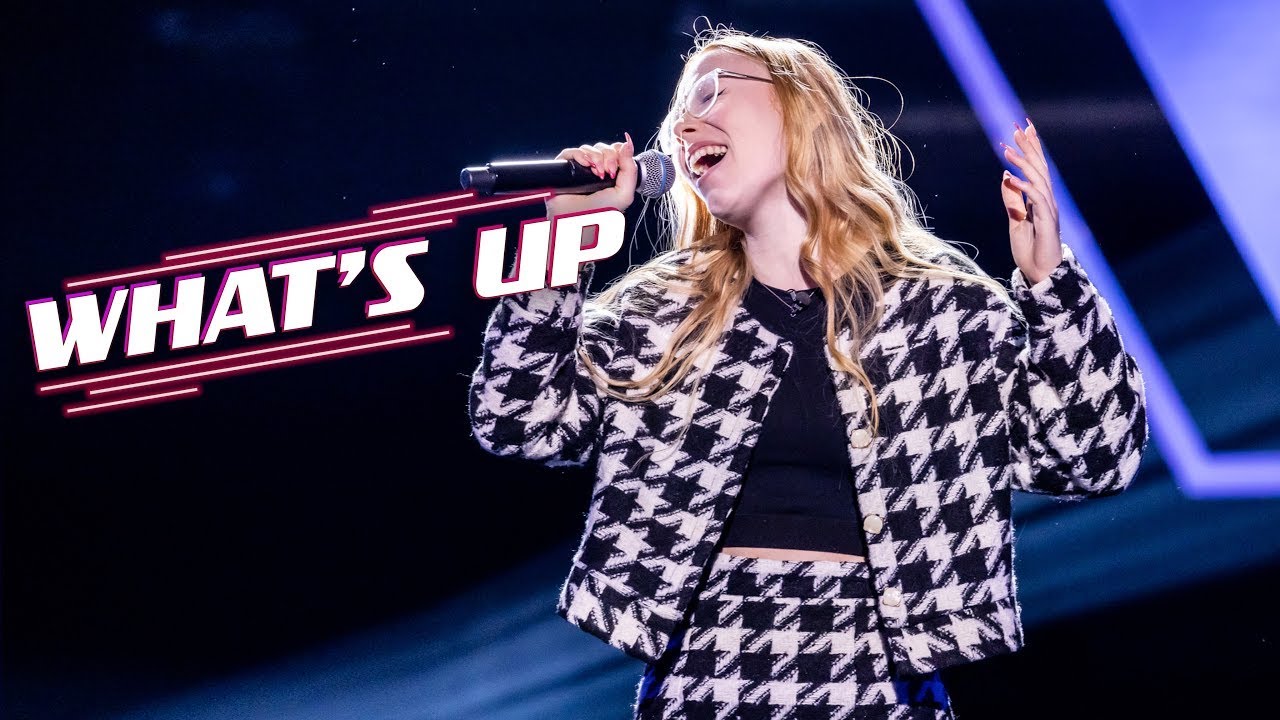 Fleur - 'What's Up' | The Blind Auditions | The Voice van Vlaanderen | VTM