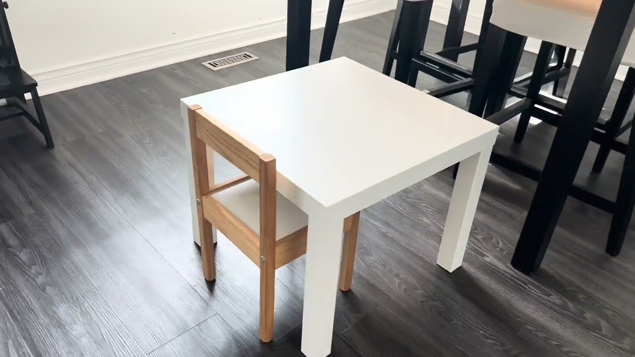 How to ASSEMBLE iKea Lack table / side table