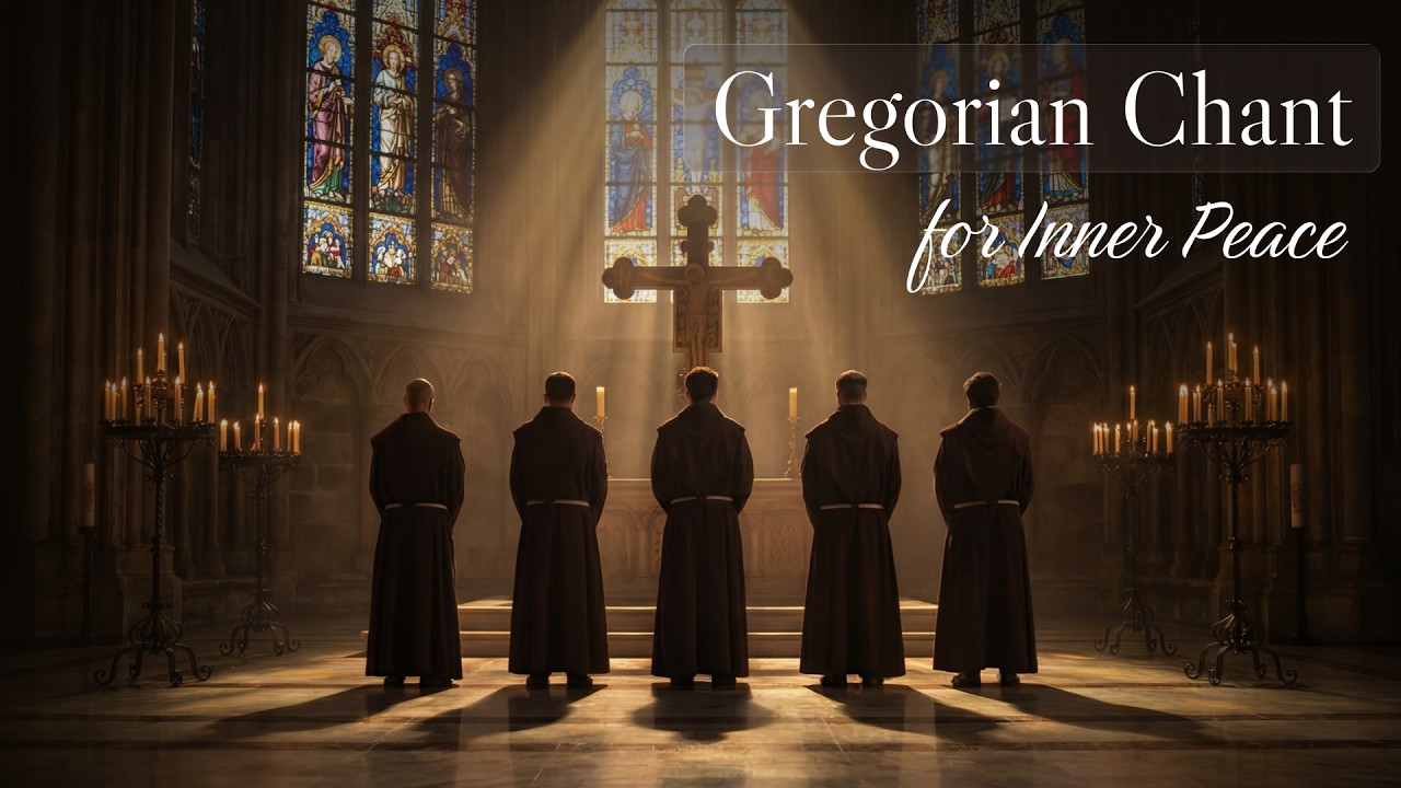Heavenly Gregorian Chant 🕊️ Relaxing Latin Music for Deep Peace