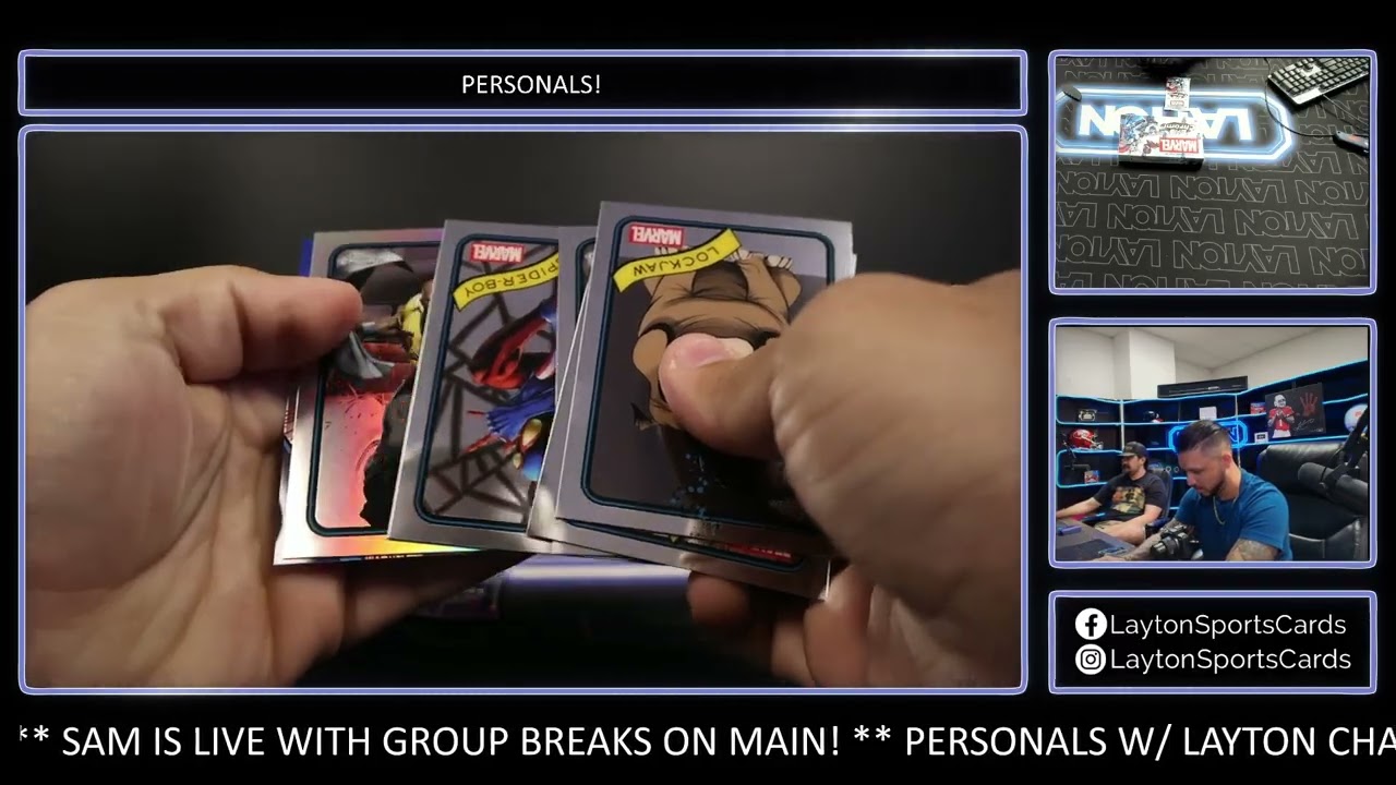 2 Boxes of Topps Chrome Marvel for Joshua D