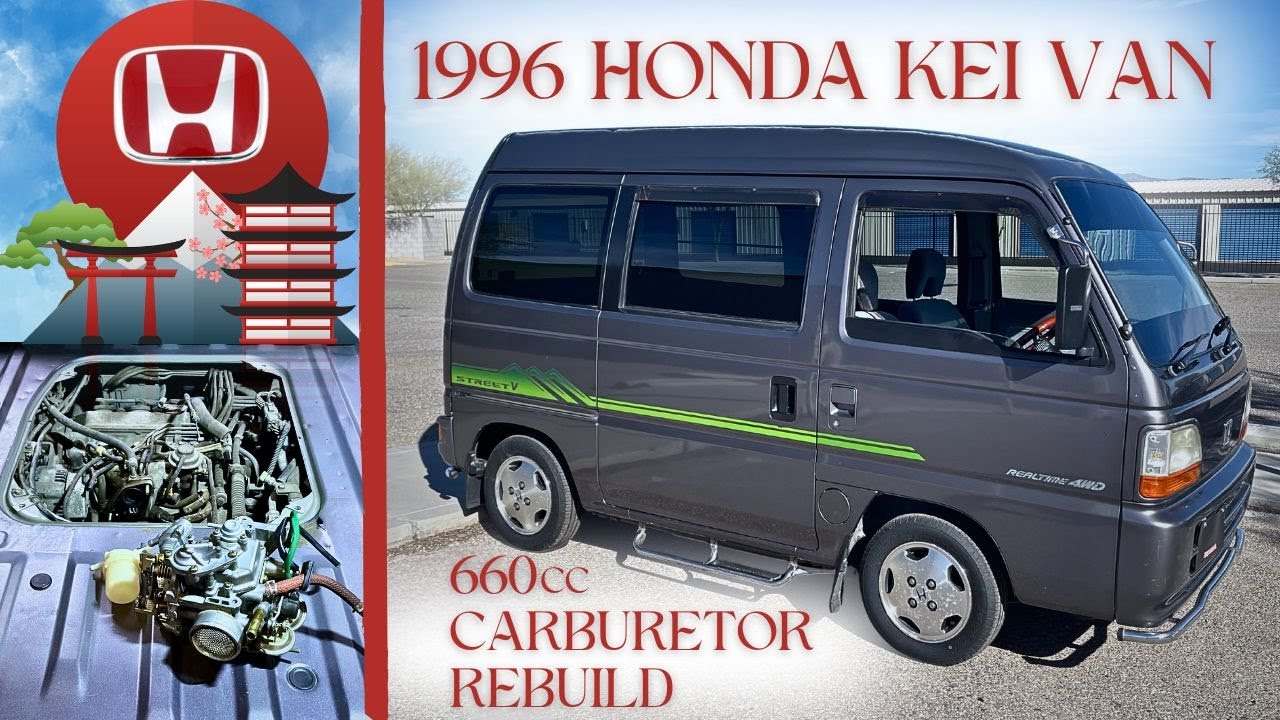 Our First Honda Kei Van in the Shop | Carburetor Rebuild