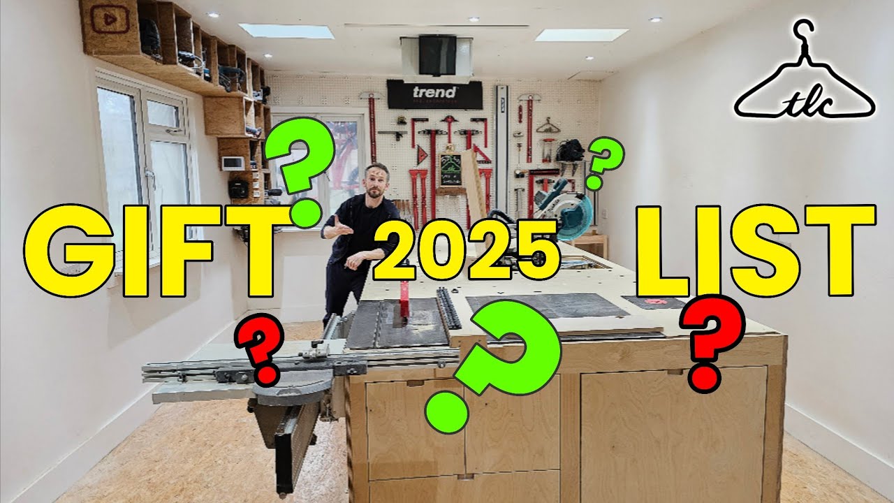 Мои 5 самых ценных инструментов для деревообработки 2025 года (идеальные подарки)