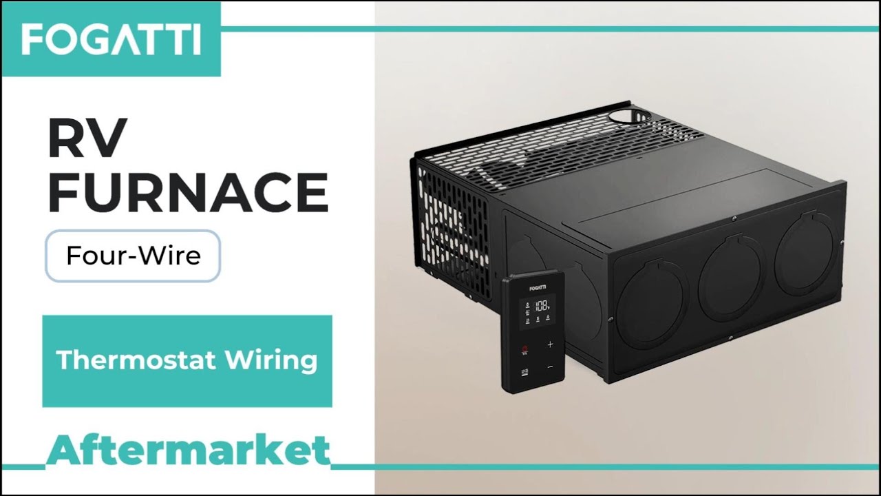 Installation and wiring instructions for relay components of RV  furnace