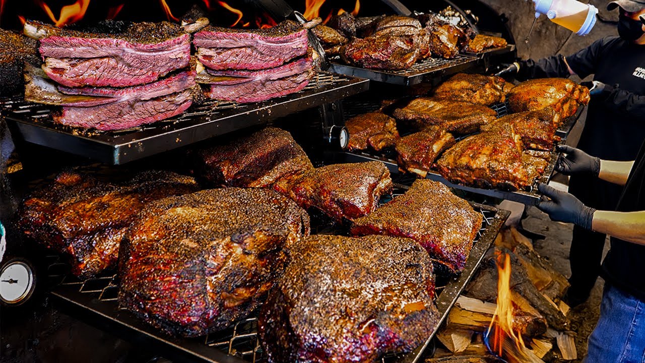 Барбекю №1 в мире?! Топ-3 сочных американских BBQ – Корейская уличная еда