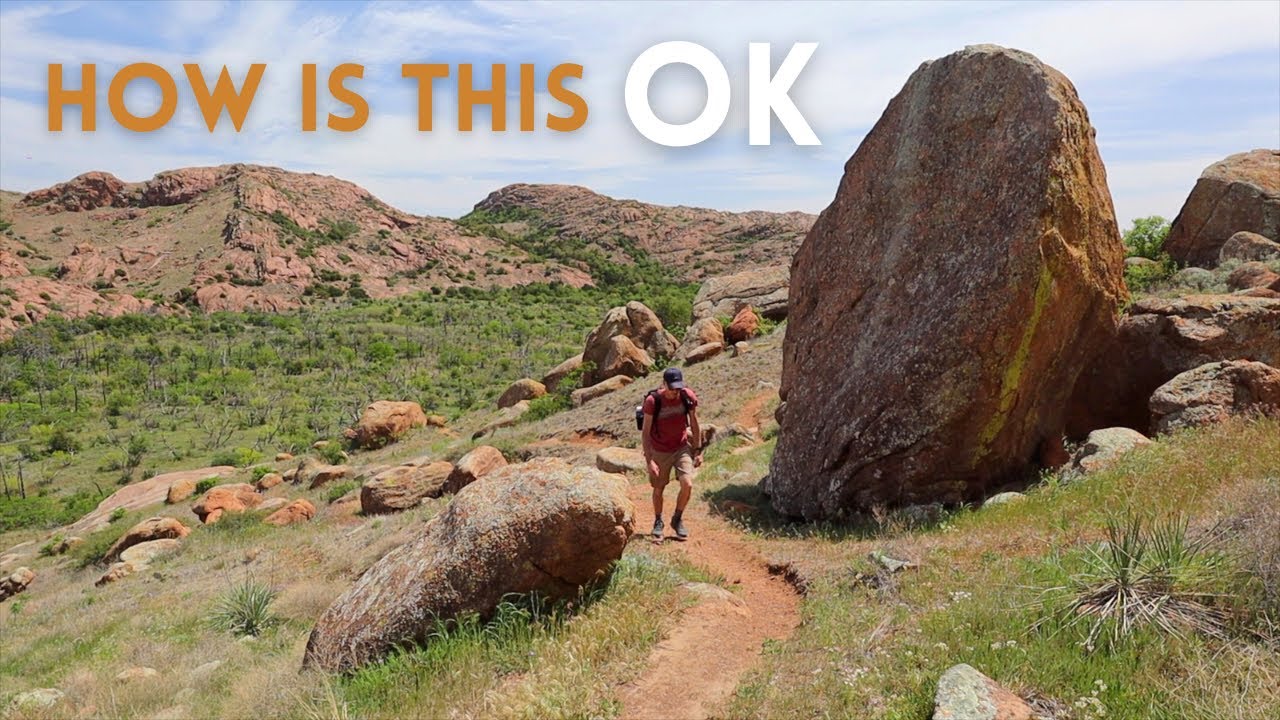 Quartz Mountain State Park in the Wichita Mountains of Oklahoma | Baldy Point Trail | Mountain Views