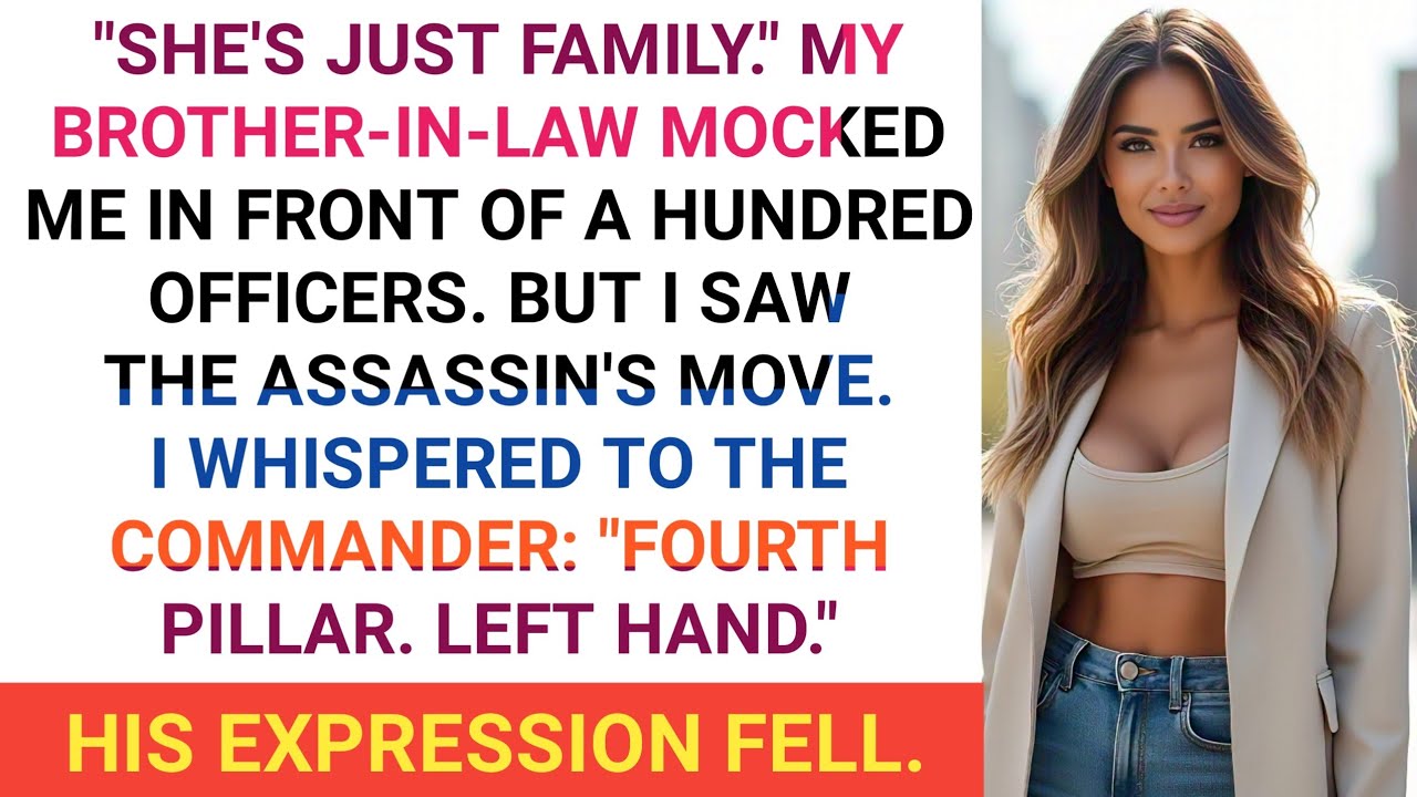 My Brother-in-Law Called Me a Nobody — Until a Commander Revealed My Hidden Military Past”