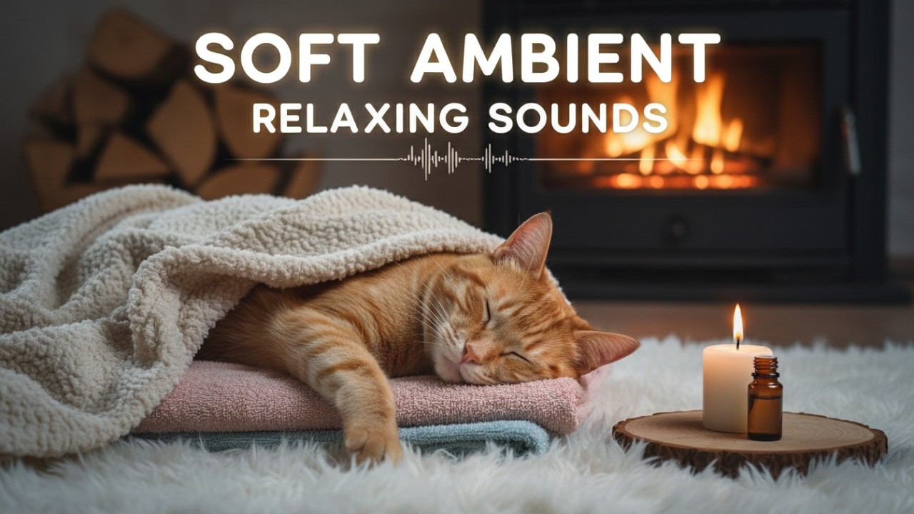 Long Overnight Sleeping Cat Purr Audio 🐾 for Insomnia Support and Stress Recovery