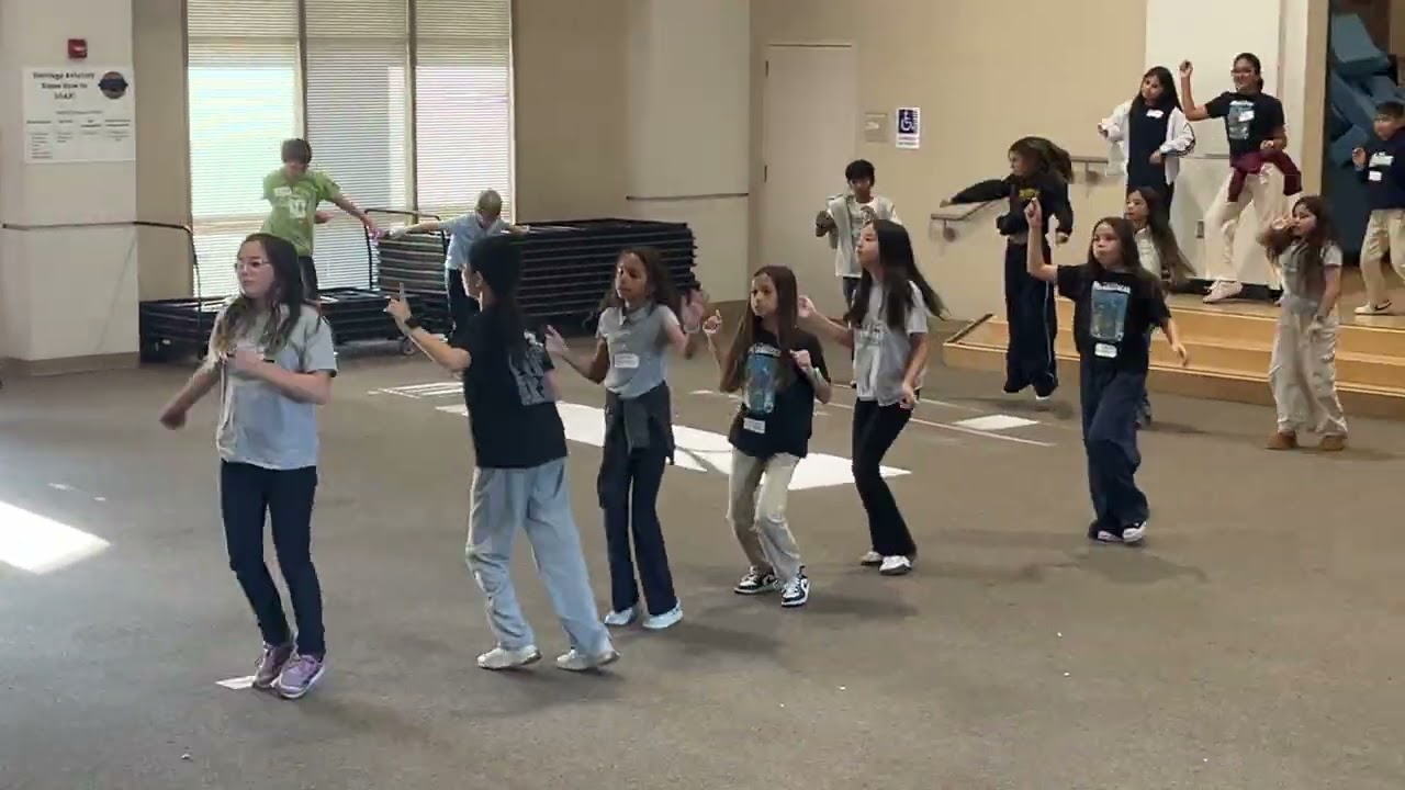 1/7/26 Rehearsal - 5th grade dancing