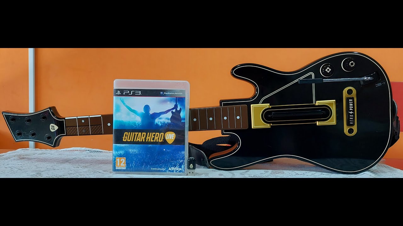 GUITARRA GUITAR HERO LIVE – HERO POWER PS3 PLAYSTATION 3 ORIGINA A VENDA LEIA A DECRIÇÃO