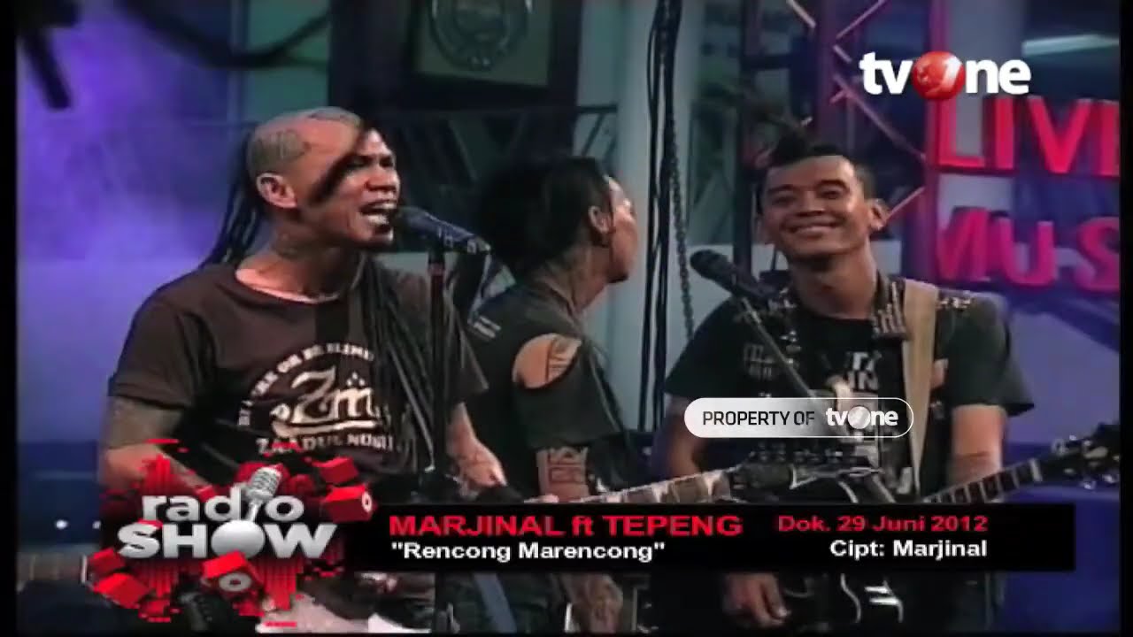 Marjinal Ft Tepeng - Rencong Marencong | Radioshow