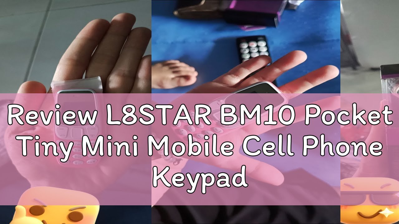 Review L8STAR BM10 Pocket Tiny Mini Mobile Cell Phone Keypad GSM Dual SIM Bluetooth RLM