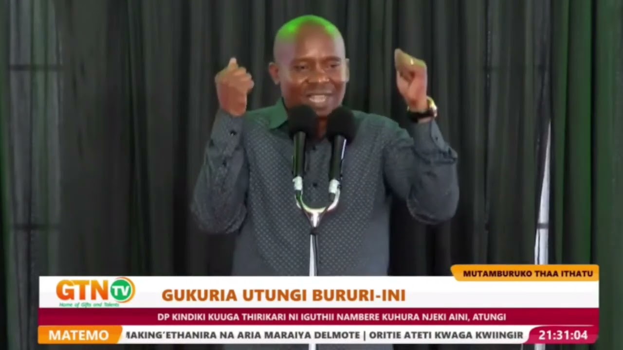 DP Kindiki Leads Charge Against Music Industry Cartels, Pledges to End Exploitation