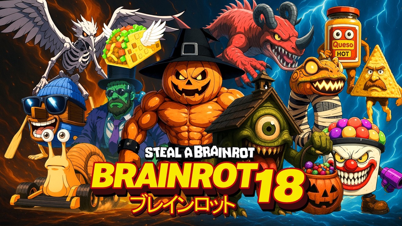 MindRotsu - BRAINROT ANIME OPENING SONG EP18 (Official MV) ft Halloween Edition Steal a Brainrot