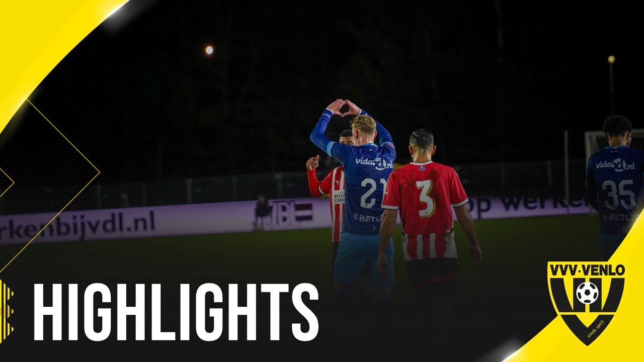 Samenvatting Jong PSV - VVV-Venlo
