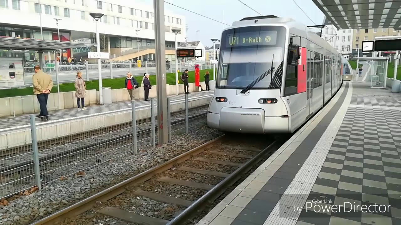 U-Bahn/Stadtbahn in Düsseldorf Video 4