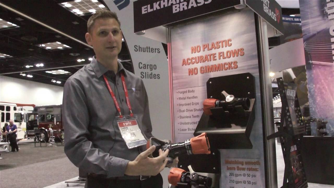 Elkhart Brass New Chief XD Nozzle (FDIC 2016)