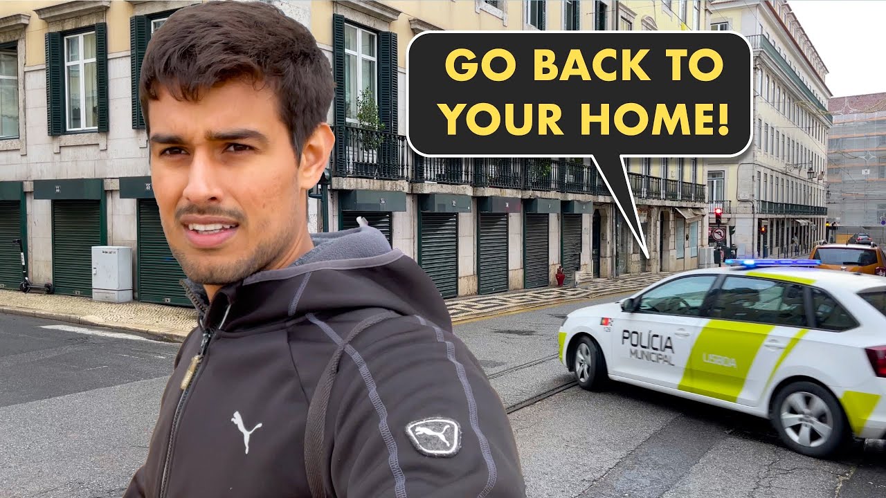Police is patrolling, Curfew Lag Gaya! | Dhruv Rathee Vlogs