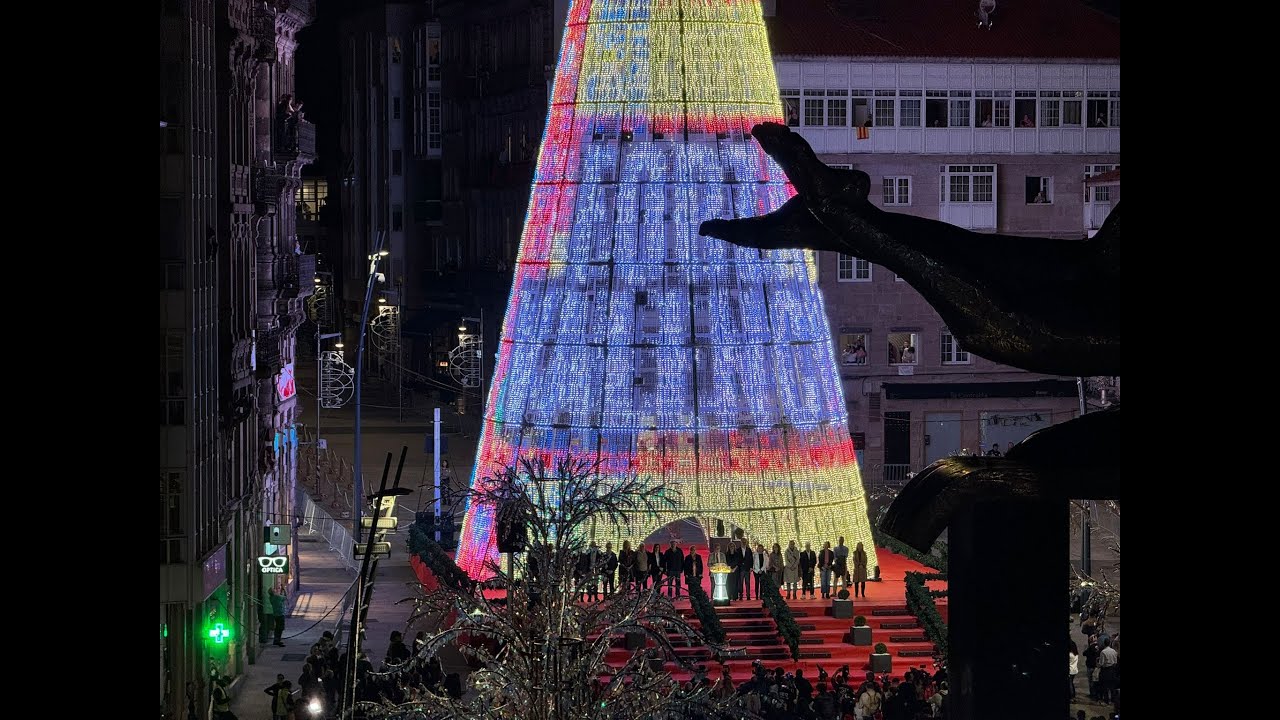 Así fue el homenaje más emotivo de la Navidad de Vigo: 
