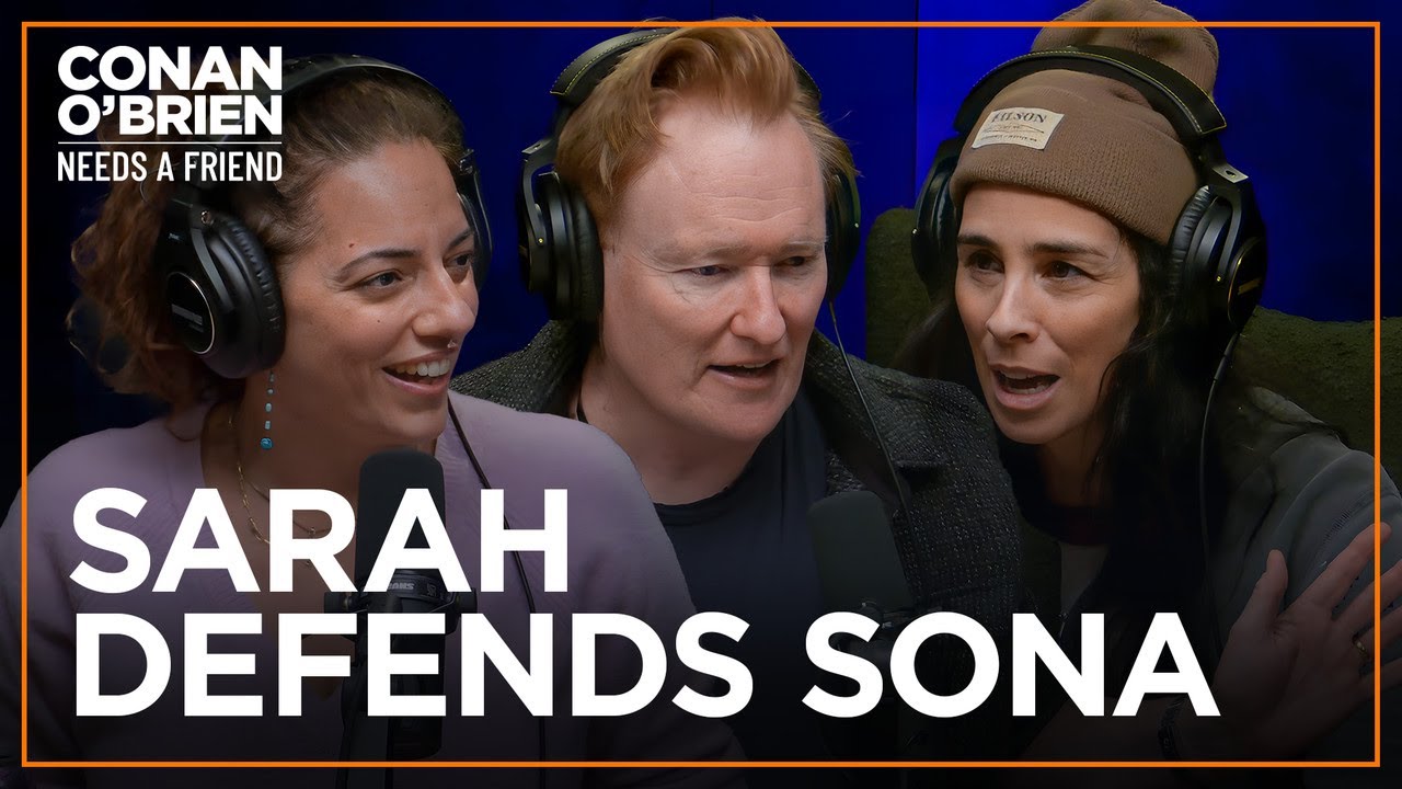 Sarah Silverman Defends Sona | Conan O'Brien Needs A Friend