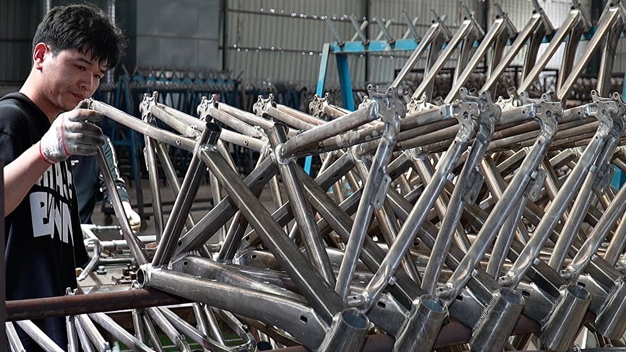 製作鋁合金車架的流程，專業的車架工廠
