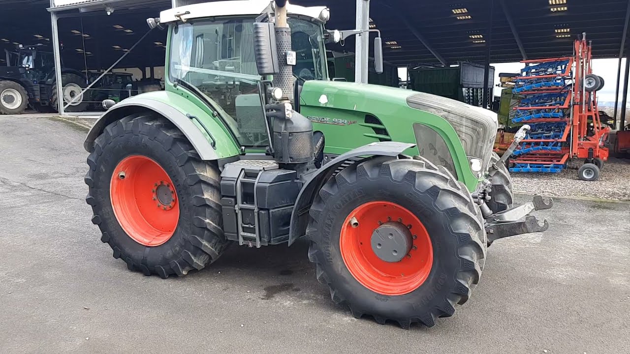 Traktor Fendt 939 Vario Profi Plus, Year 2012, 5500h, 60 km/h, new Motor !