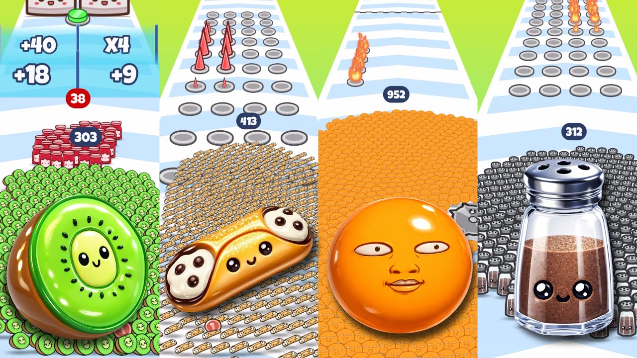 Food Run – Relaxing Satisfying SpeedRun Gameplay