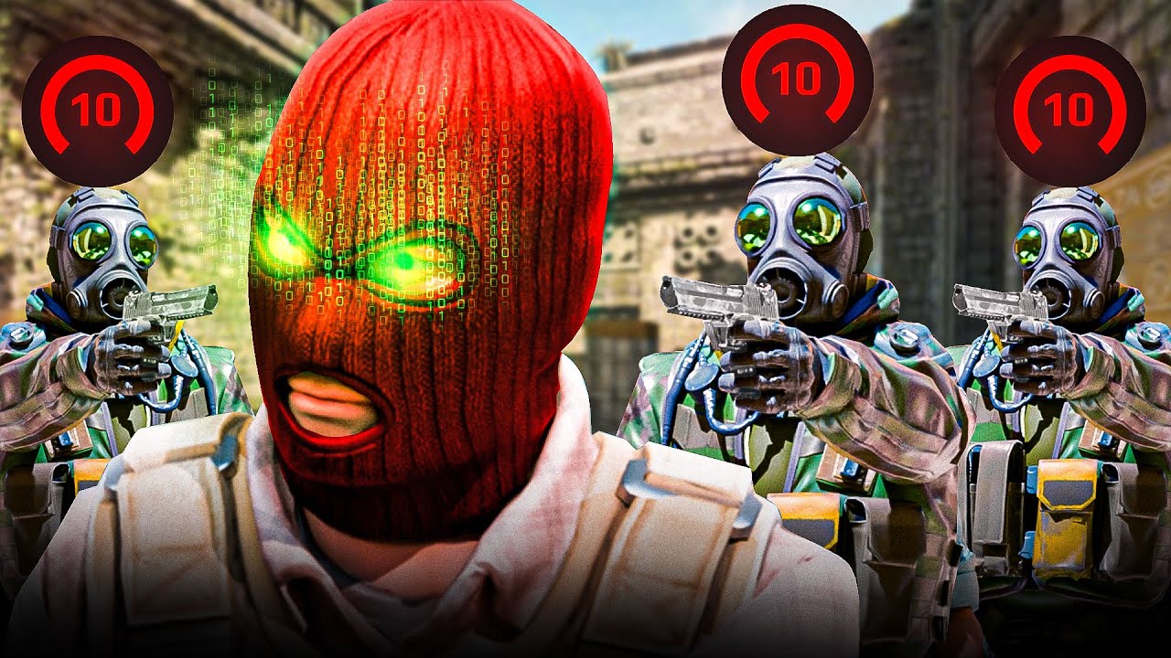 THIS GUY CHEATED ON FACEIT AGAINST PROS