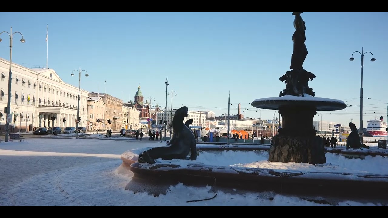 Helsinki Finland, walk thru February 2026 Sirui 40 AF anamorphic
