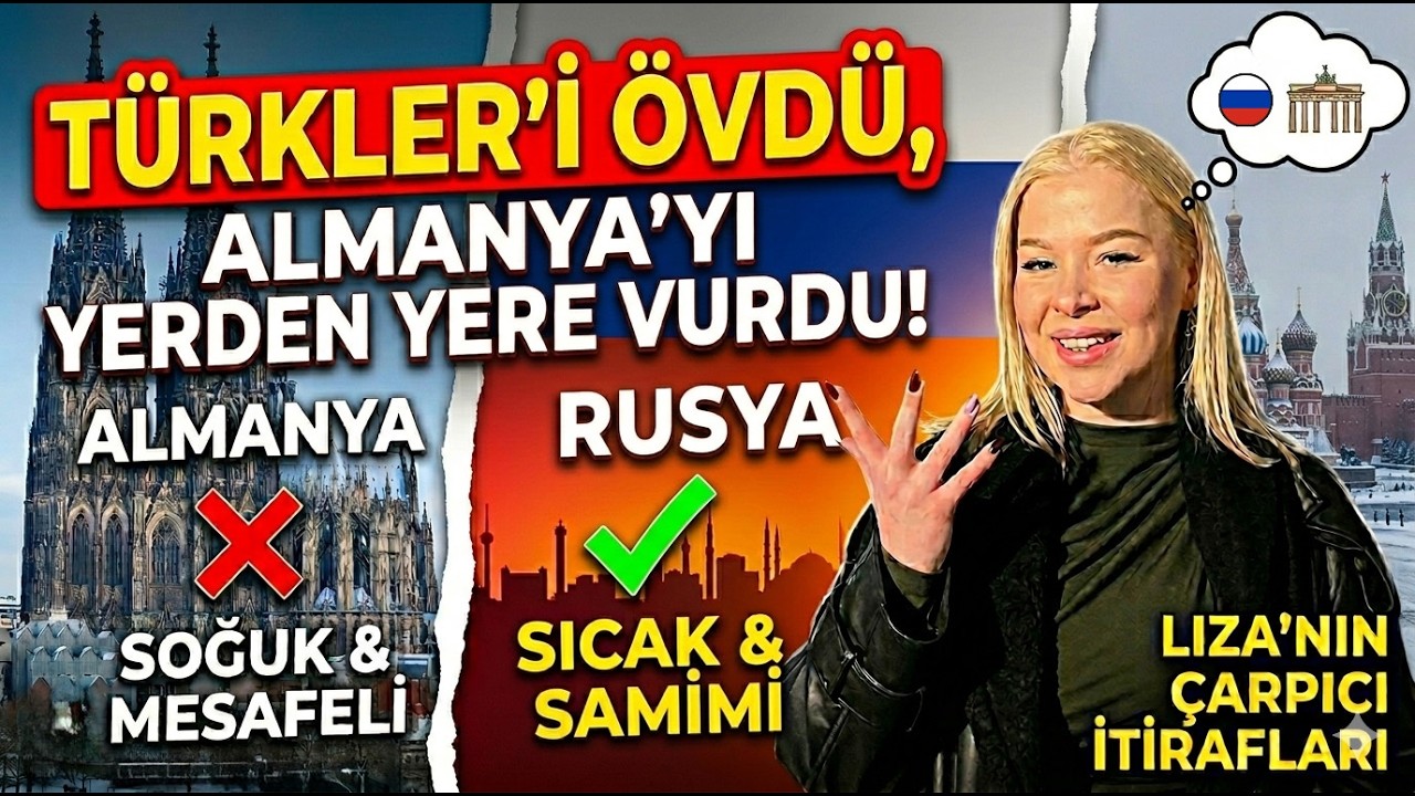 Liza Neden Almanya'yı Terk Etti ? T&uuml;rkleri &Ouml;vd&uuml;, Almanya&rsquo;yı Yerden Yere Vurdu !