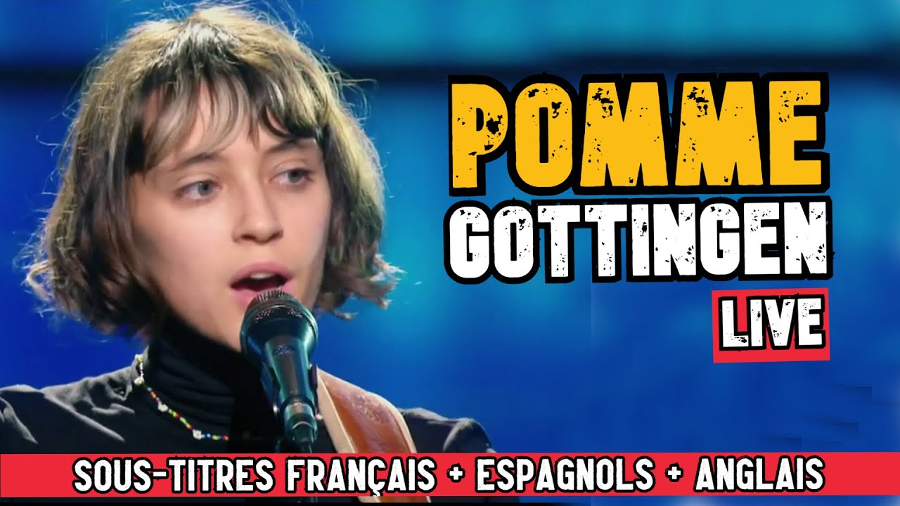 Pomme - Göttingen (Barbara) + Paroles Lyrics (Français/Español/ English) - Symphonissime 2021