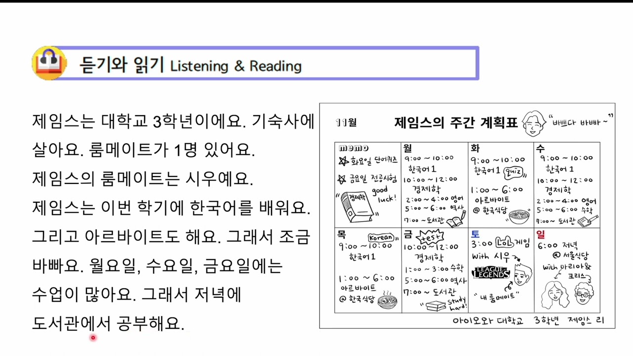 L4 Listening and Reading