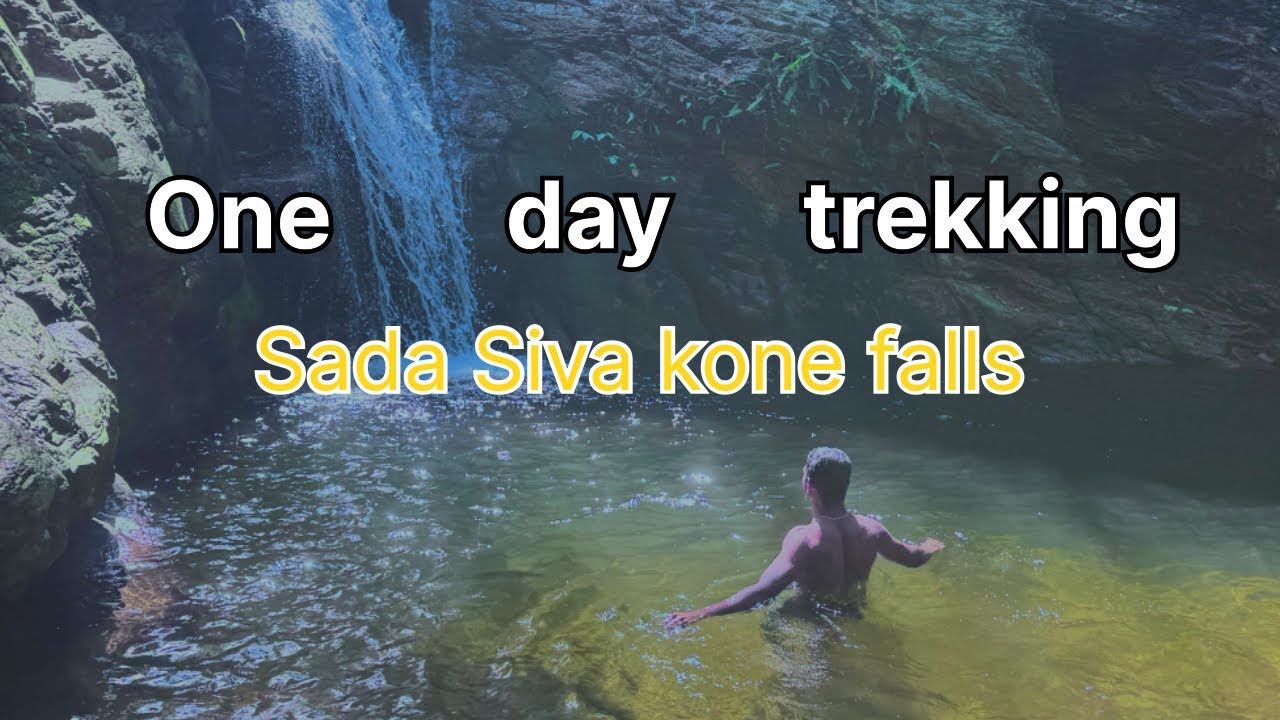 Just One Day Trek ah? 🤣 | Sada Siva Kone Falls Trek Vlog | Friends & Fun 